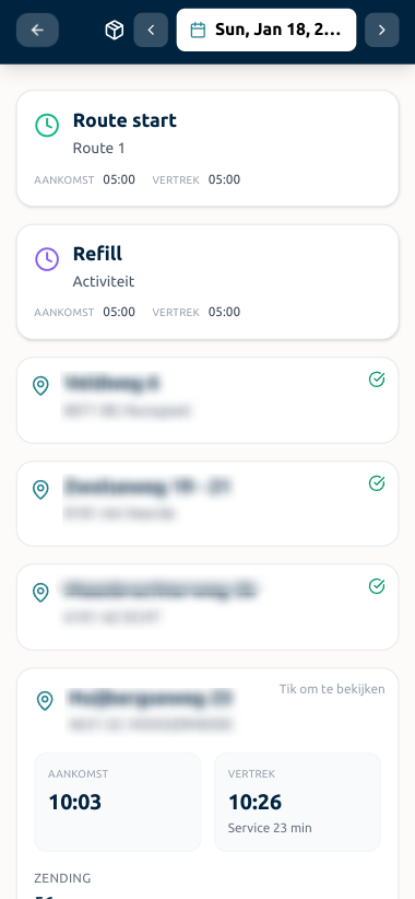 Driver Mobile App